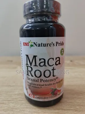 Maca Root Capsule.