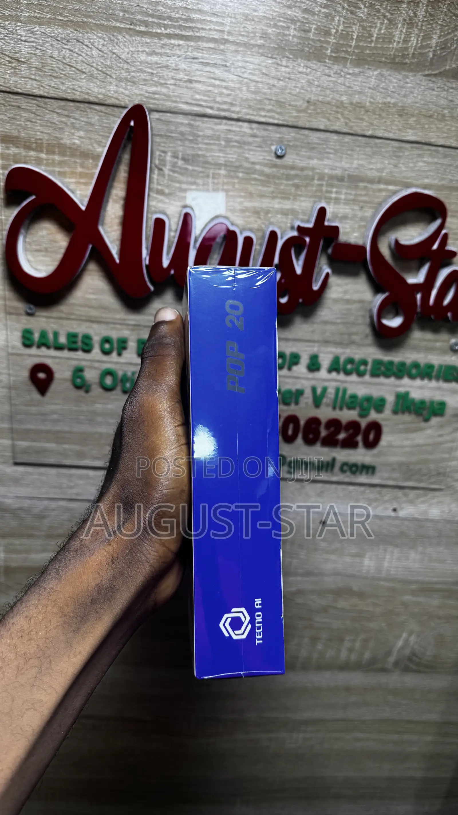 New Tecno Pop 20 64 GB Black