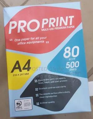 80 Grams Proprint Multiuse Papers