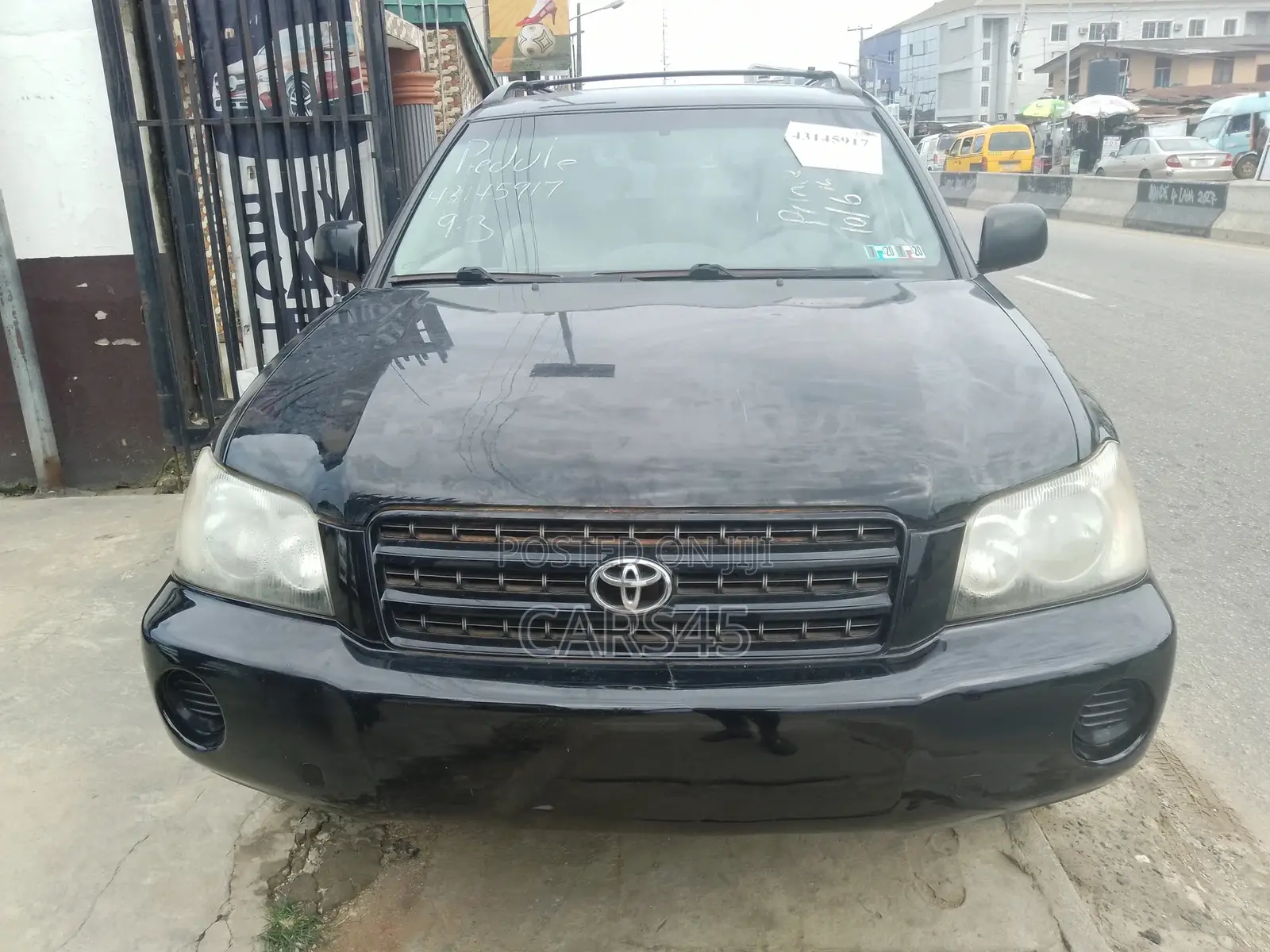 Toyota Highlander 2003 Black