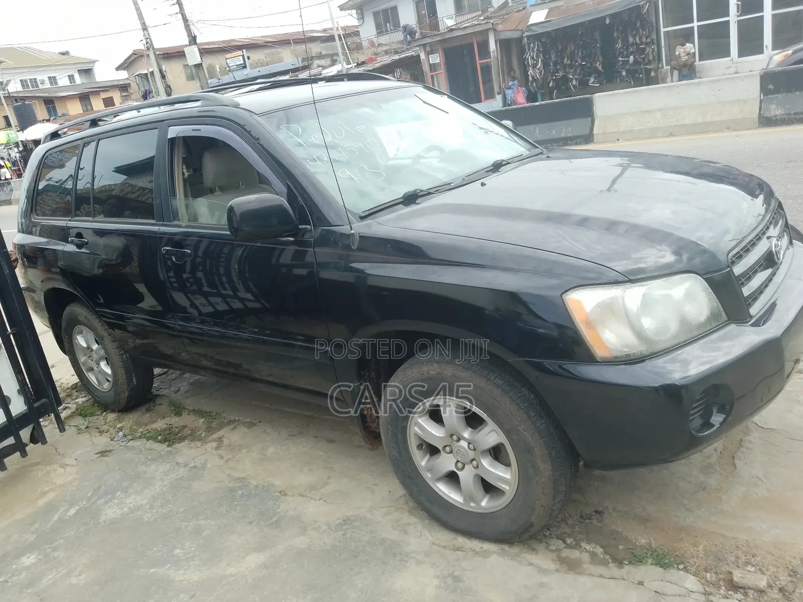 Toyota Highlander 2003 Black