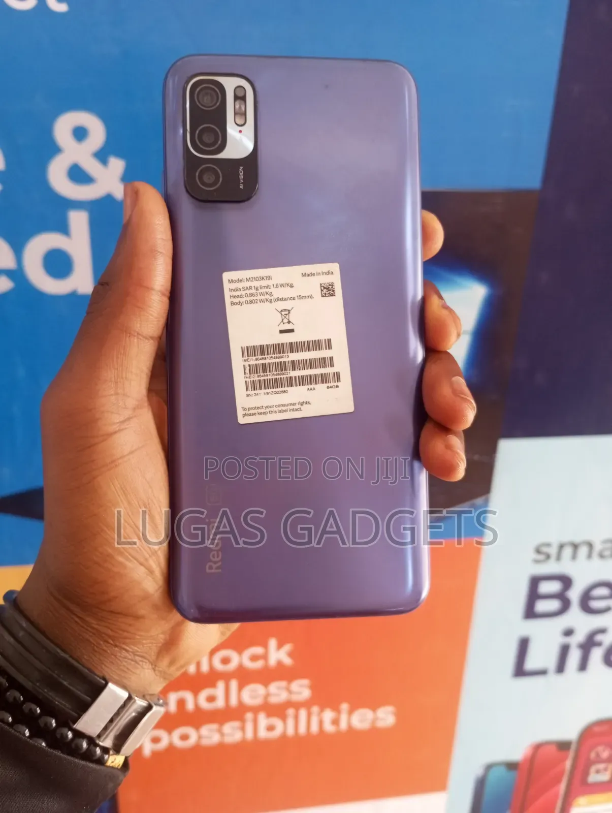 Xiaomi Redmi Note 10 5G 64 GB Blue