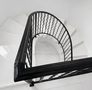 Deep Wave Wrought Iron Rails