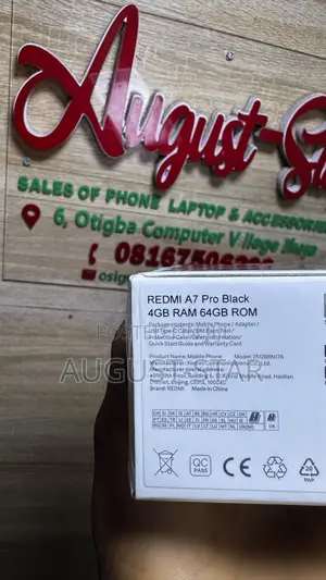 New Xiaomi Redmi A7 Pro 64 GB Black