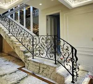 Flower Cumbi Wrought Iron Rail