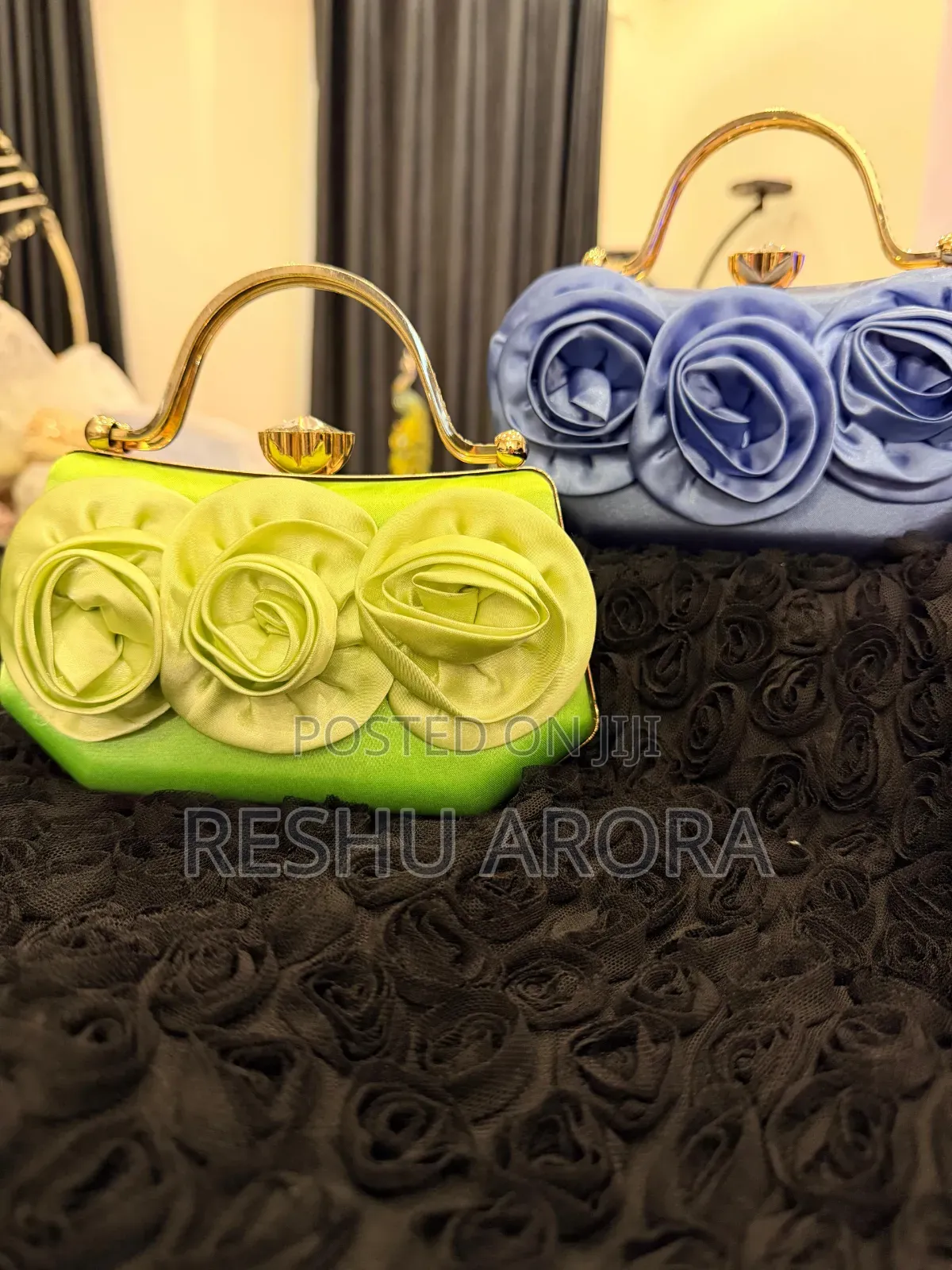 Designer Floral Clutch