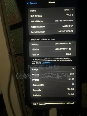 Apple iPhone 12 Pro Max 128 GB White