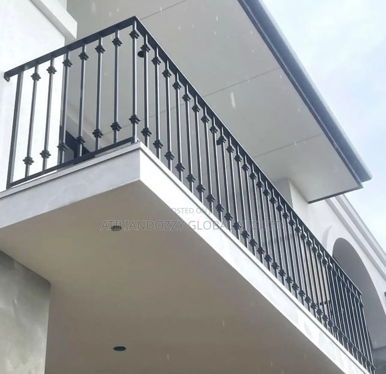 Double Bushing Wrought Iron Rail