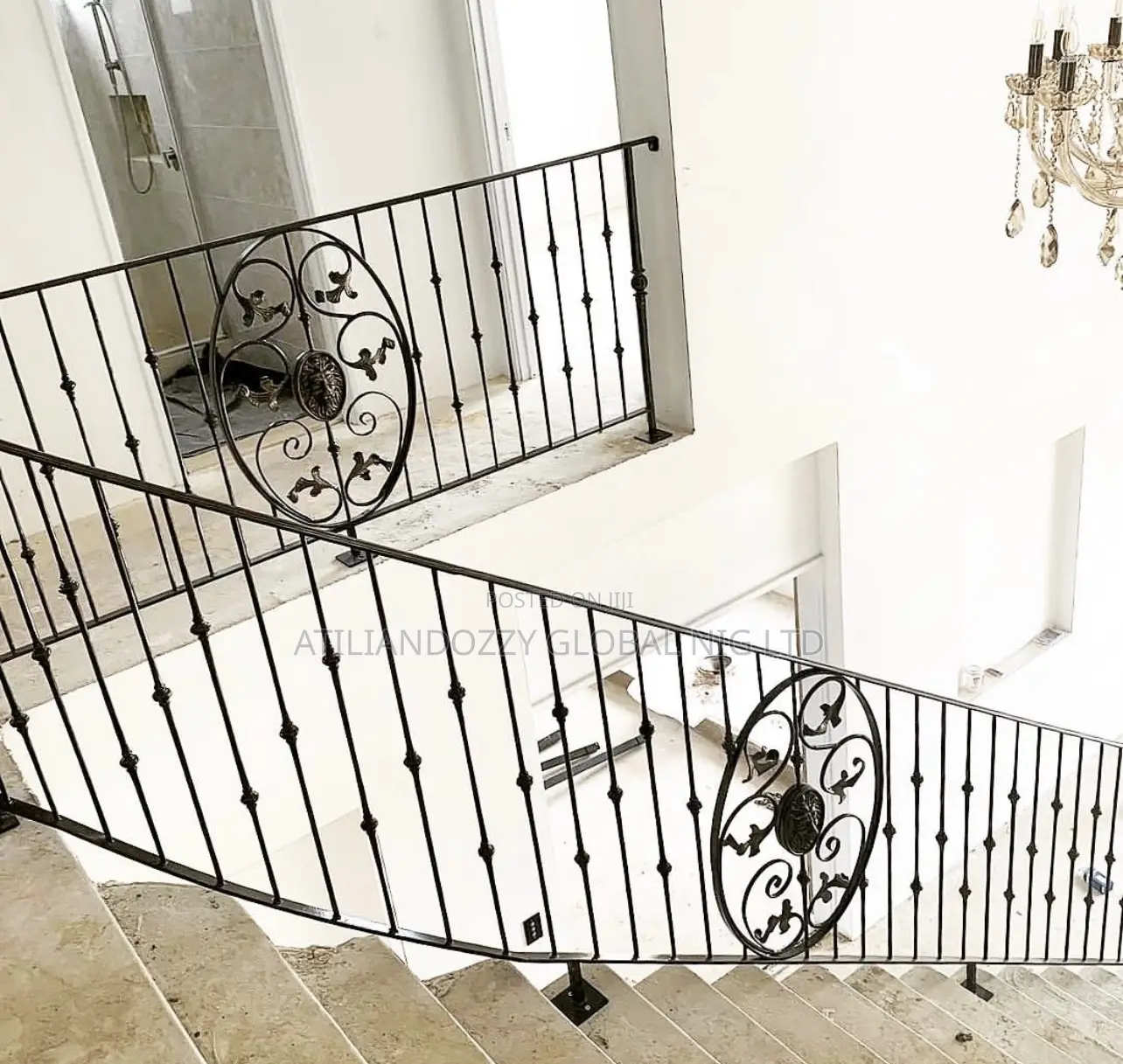 Foreign Closet Wrought Iron Rails