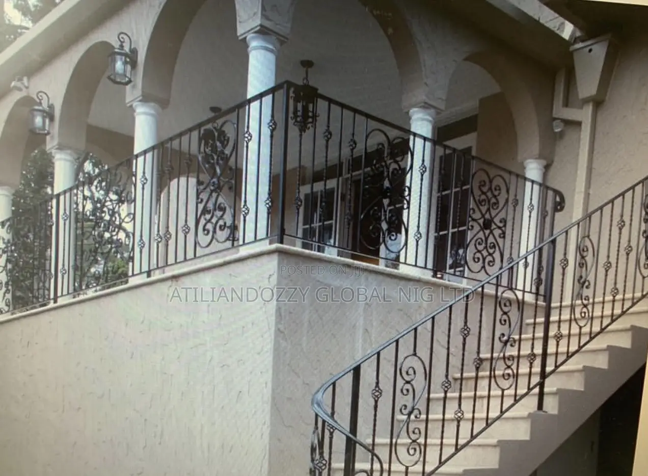 S-Cumbi Wrought Iron Rails