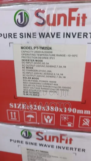 Sunfit 2.5kvw 24v Hybrid Inverter