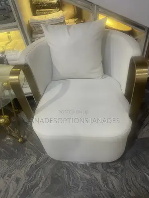 Swivel Leather Accent Chair