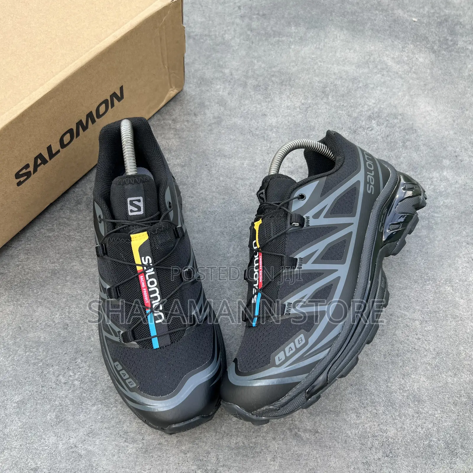 Original High Quality Salomon Triple Black