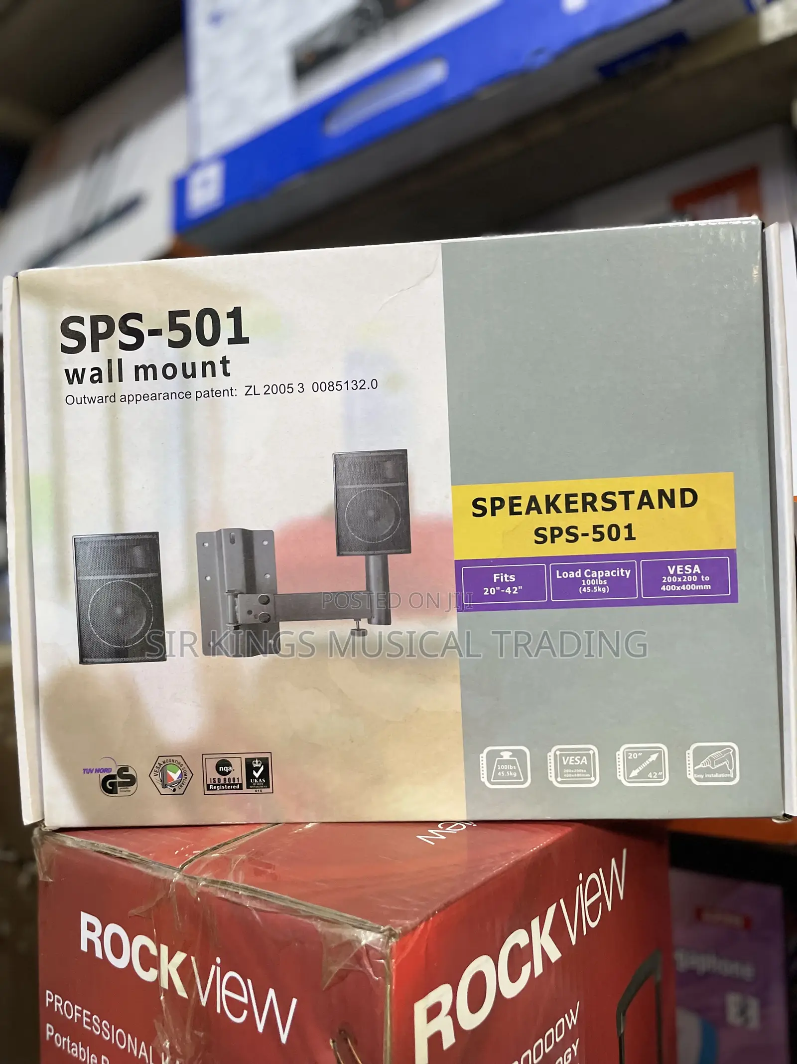 Wall Speaker Hanger, a Pair