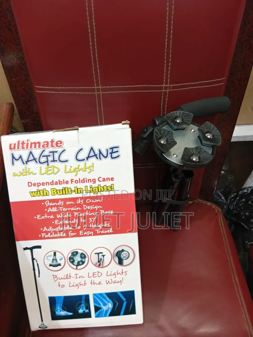 Magic Foldable Cane With Led Light