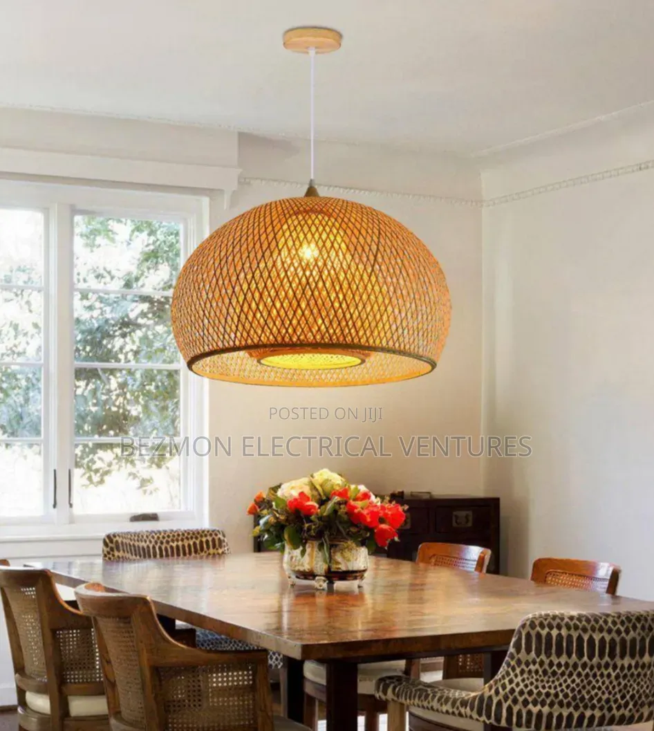 Bamboo Drop Light Available for Sale