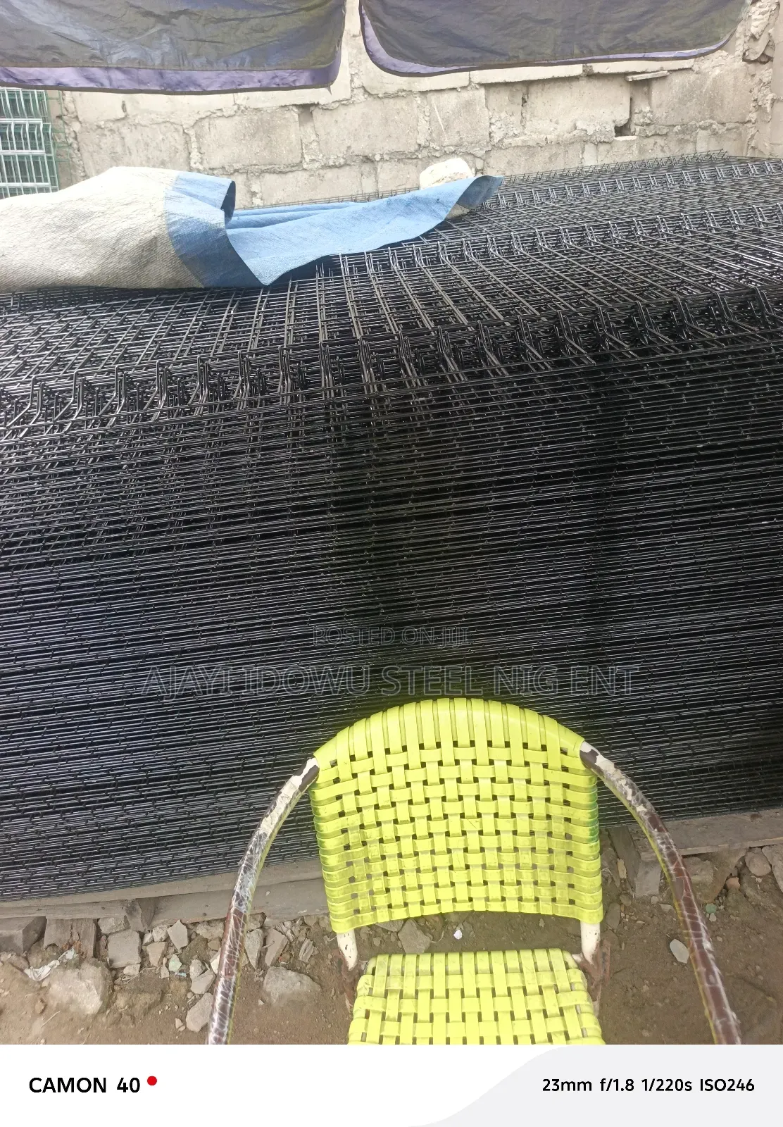 Permanent Mesh With Pole