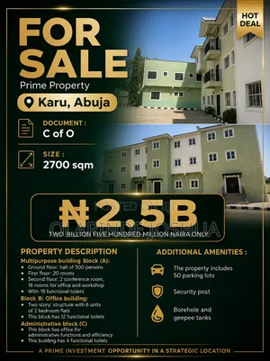 Premium Multipurpose Commercial Property, Karu Abuja