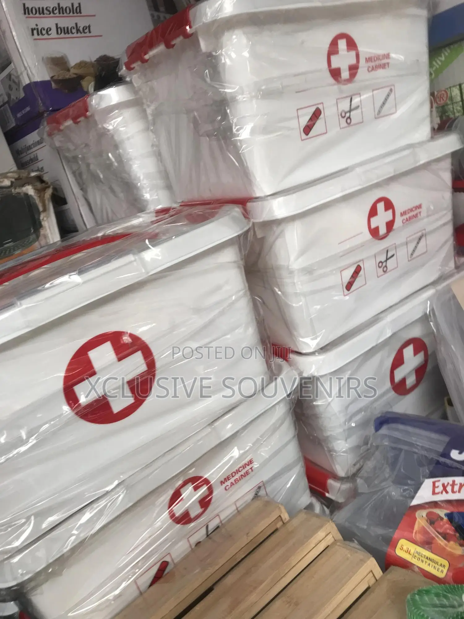 First Aid Box Medication Lock Box