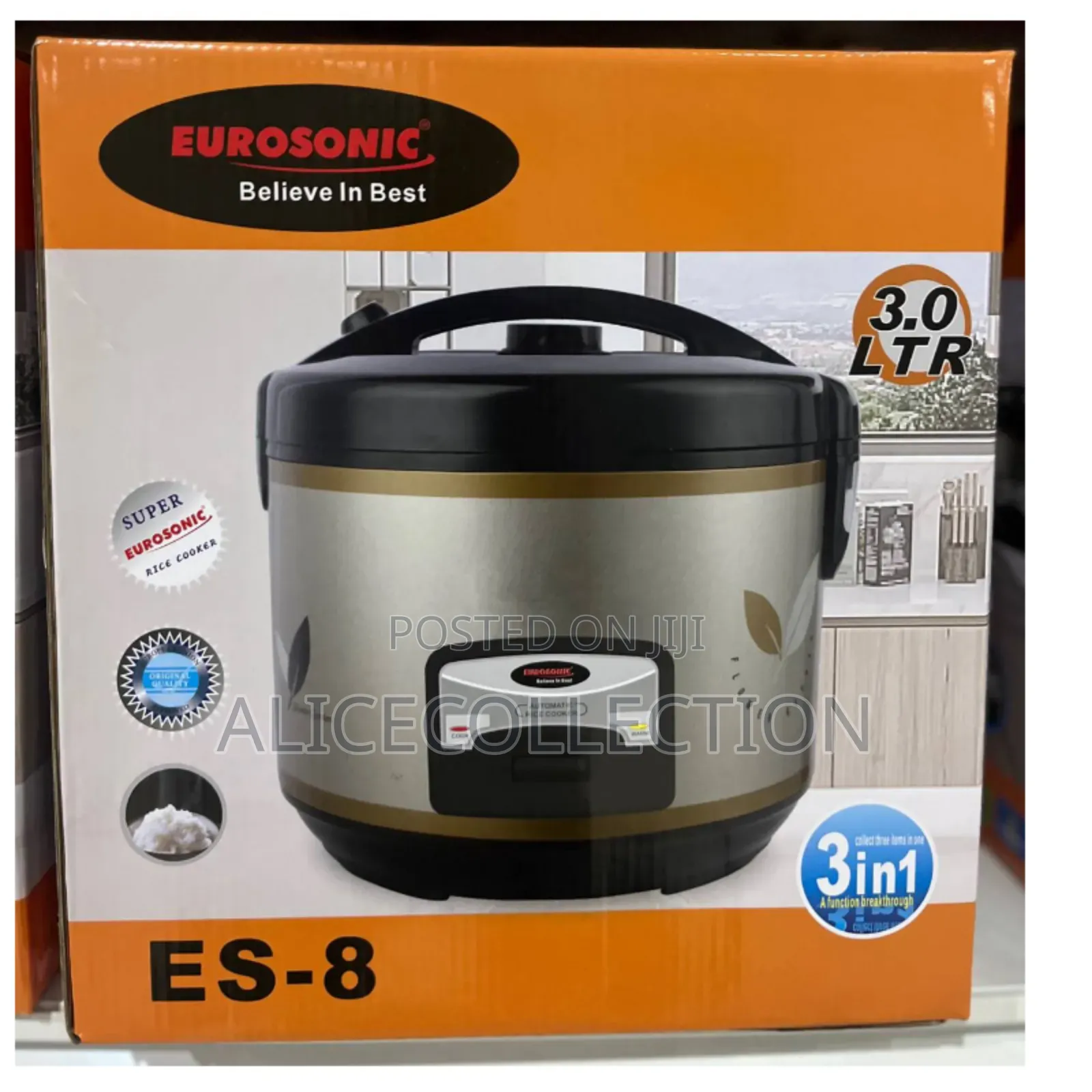 Eurosonic Es-8 Rice Cooker.