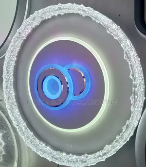 Flush Crystal Chandelier
