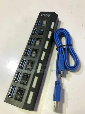1 to 7 Multiple Usb Flash Fast Transmitter