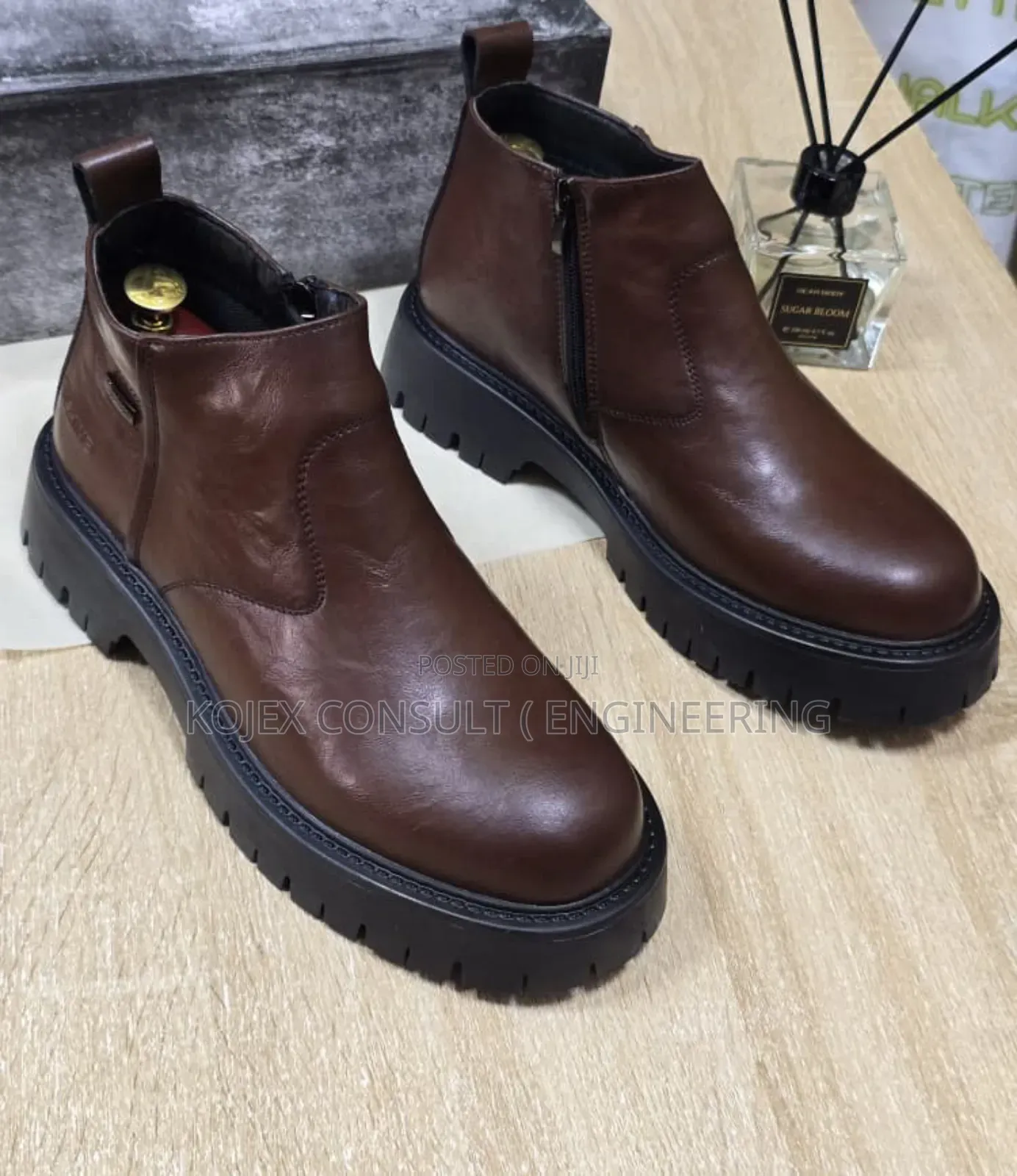 Bold Leather Men Shoe Available