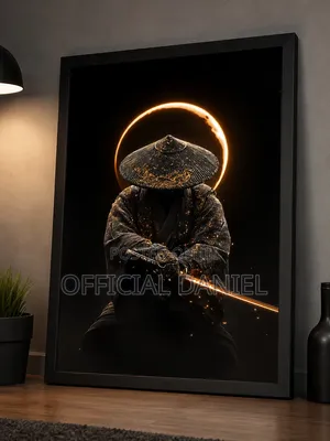 Eclipse Ronin – Premium Framed Wall Art