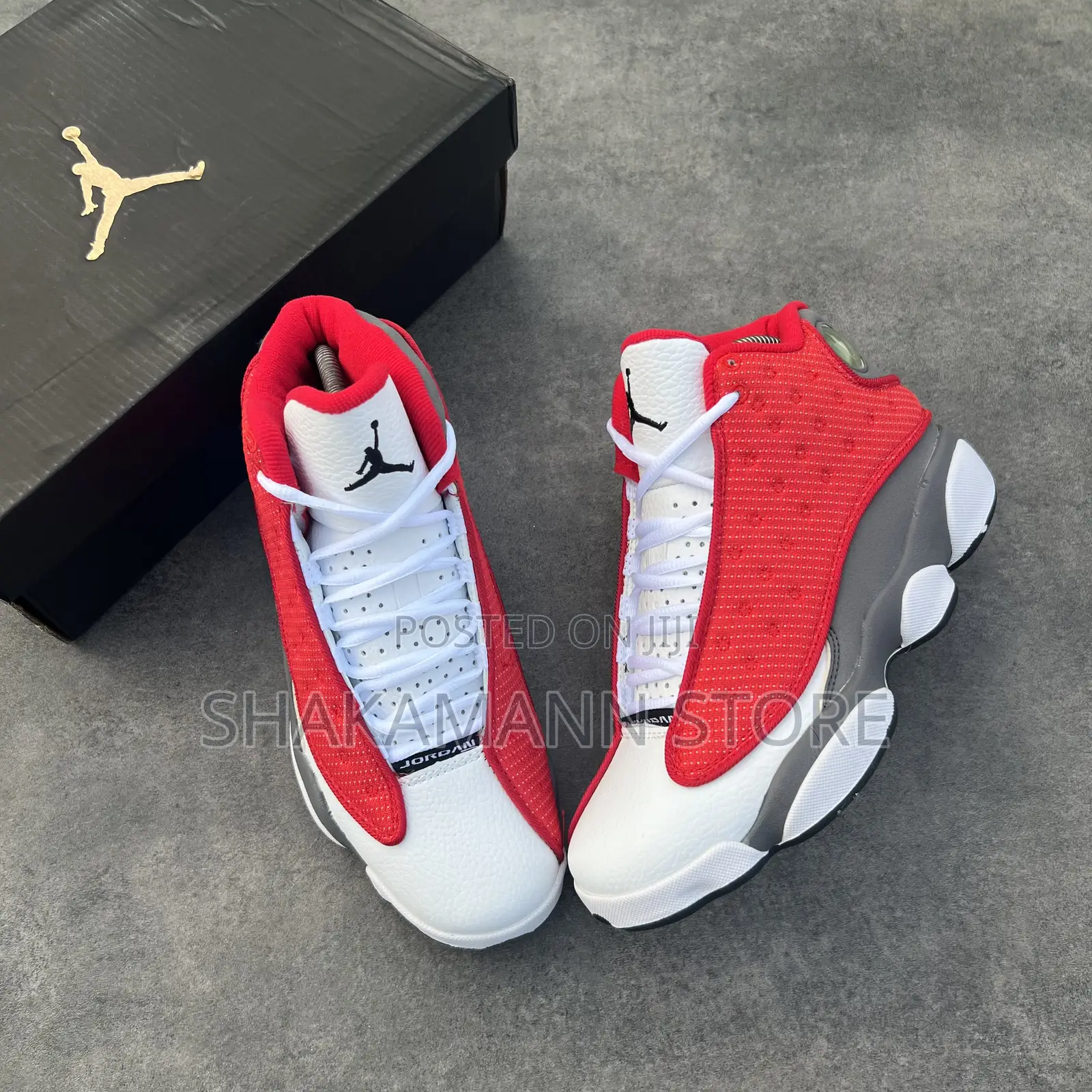 Original High Quality Jordan 13 White Red