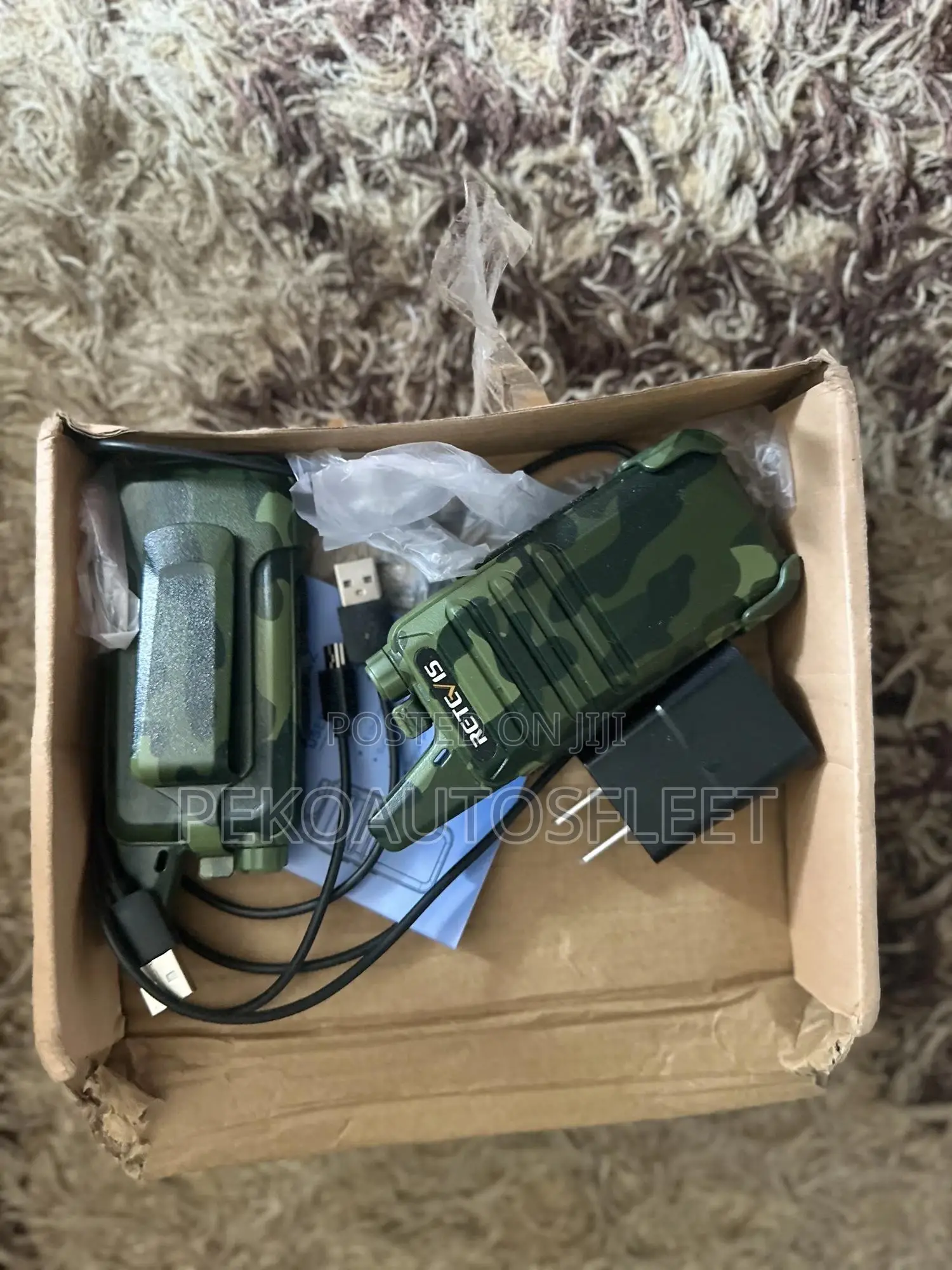 Retevis Rt22 Camouflage Walkie-Talkies