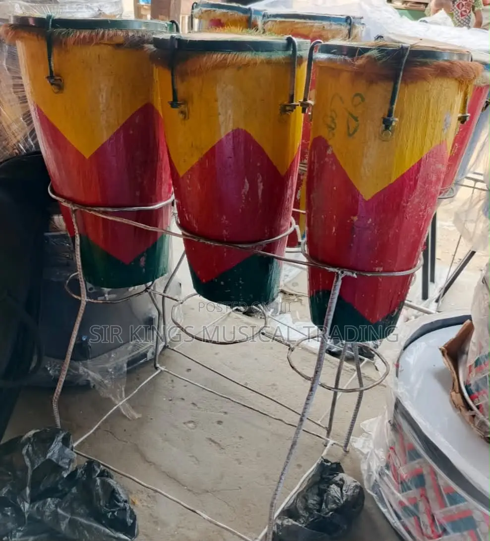 Local Conga Igba Wood, 3 Sets