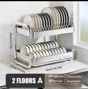 3tier Plate Rack ( Available in 2 Tier Also)