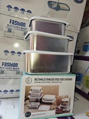 3in1 Stainless Steel Food Storage Container Set