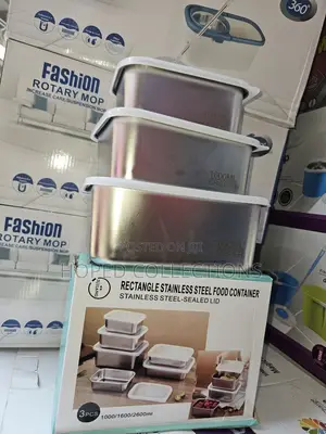 3in1 Stainless Steel Food Storage Container Set