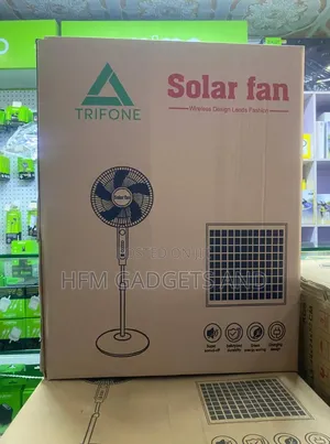 Solar Fan With Panel