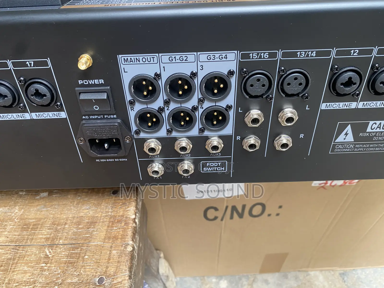 Digital Mixer 24channels MSD