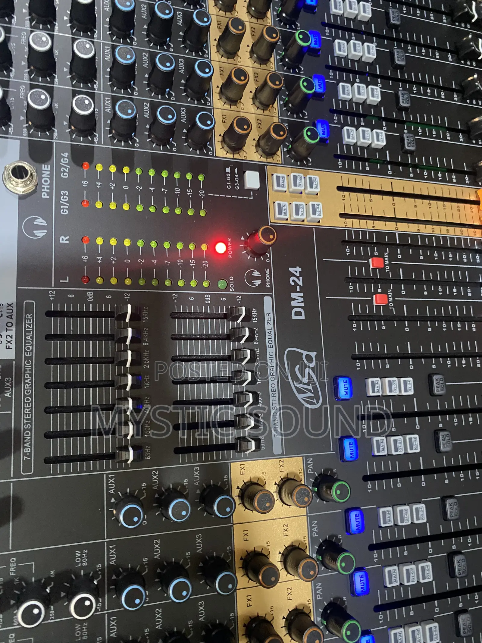 Digital Mixer 24channels MSD