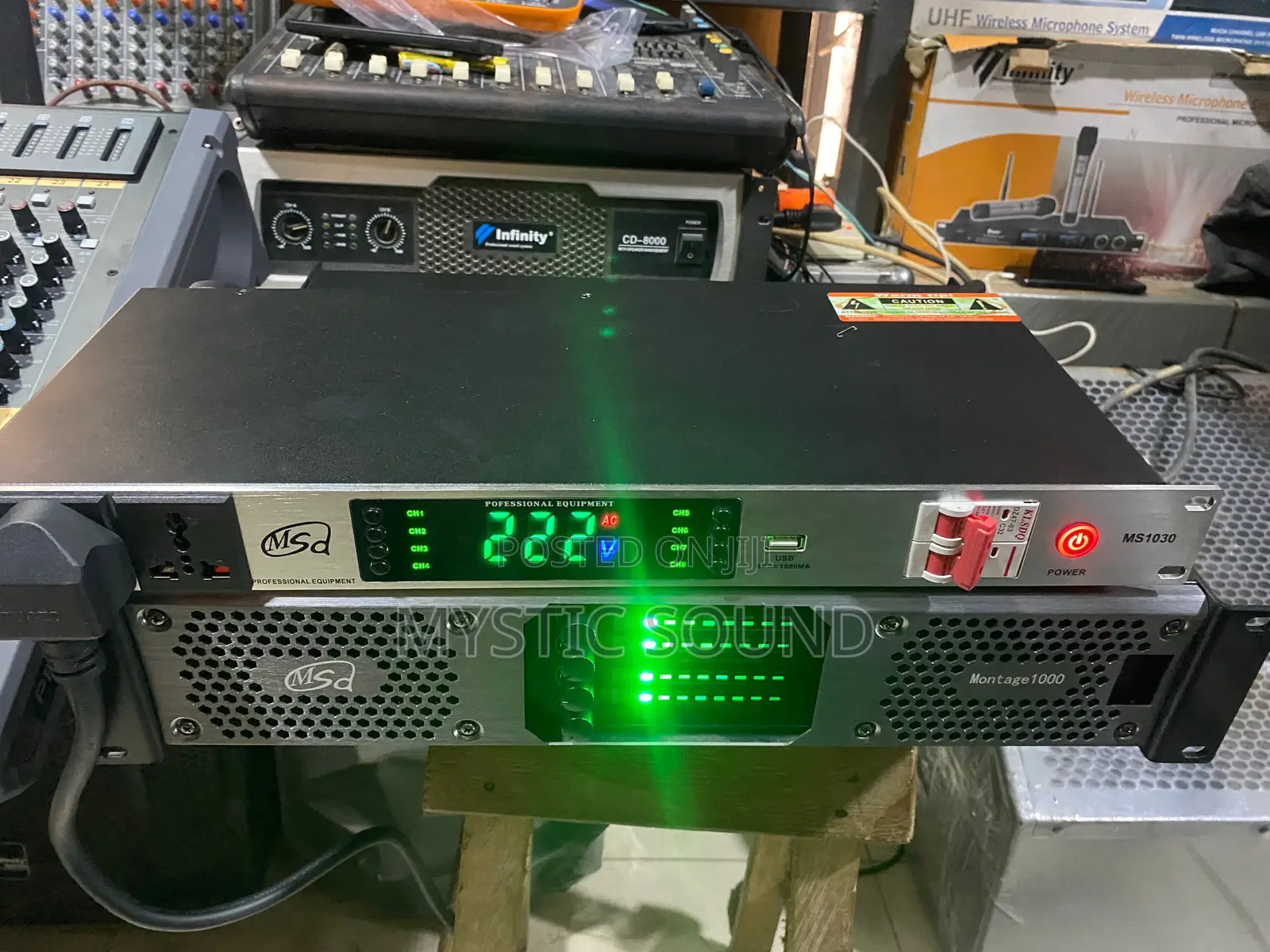 Four Channels Amplifier (Classd) MSD