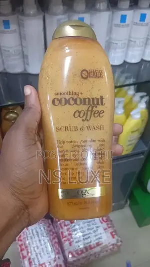 Smoothing Coconut Coffee Scrub and Wash