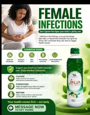 Jinja Herbal Extract Drink and Iru Antiseptic Herbal Soap
