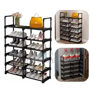 Exotic Thickening Steel Easy Assembly Diy Multiple-Layers Shoe Rack