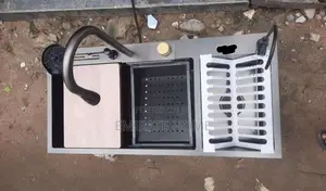 Kitchen Sink With Complete Accessories and Tap