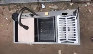 Kitchen Sink With Complete Accessories and Tap