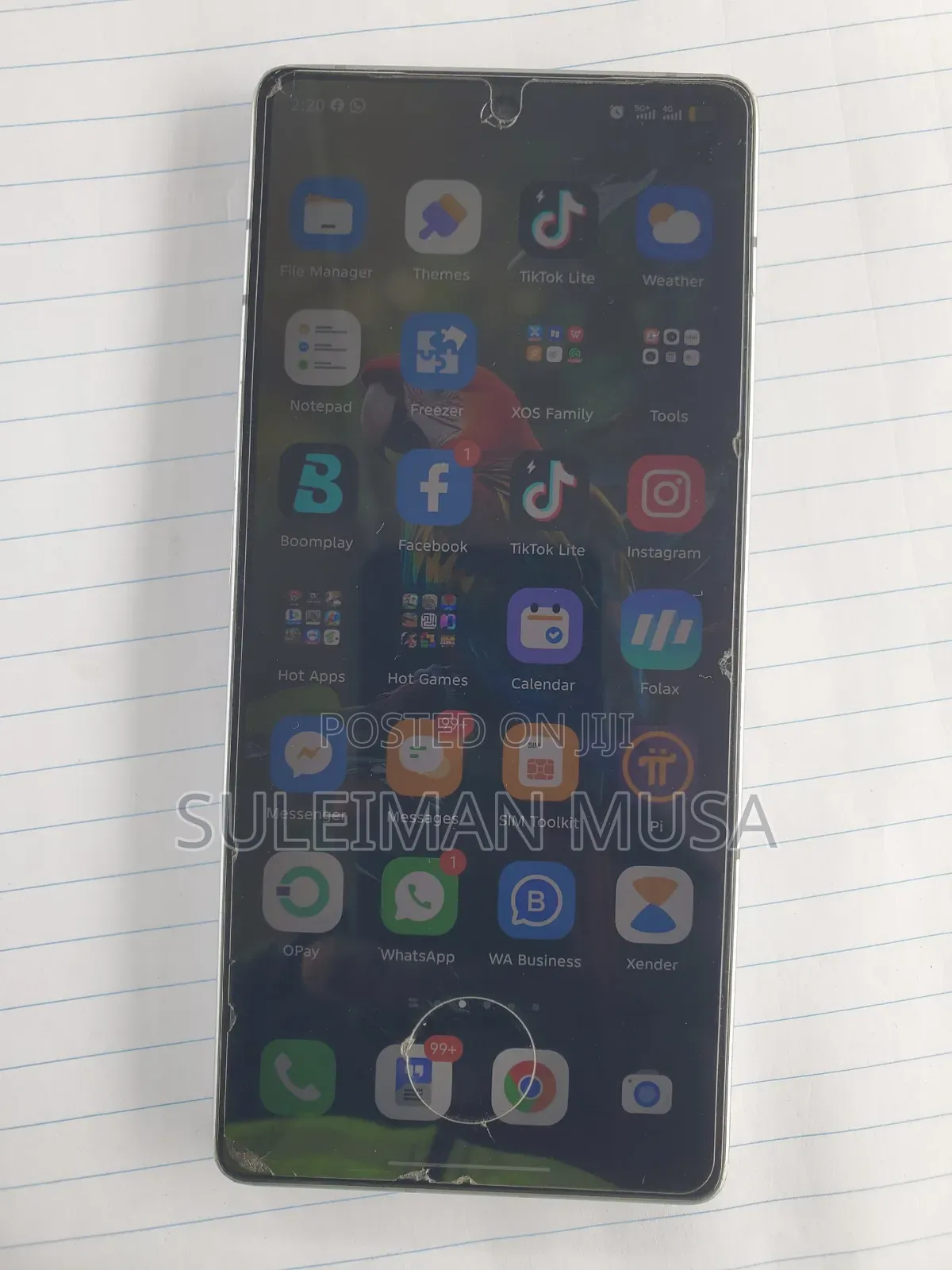 Infinix Note 50 Pro+ 256 GB Silver