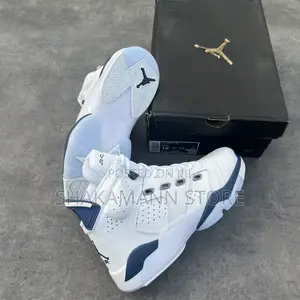 Air Jordan 6 White and Blue