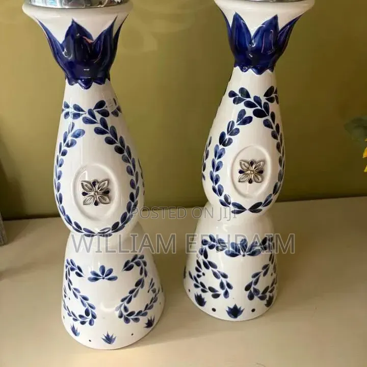 Empty Azul Bottles