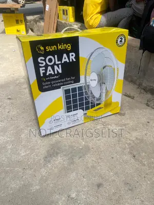 Sun King Rechargeable Fan | Best Solar Fan for Home Shop