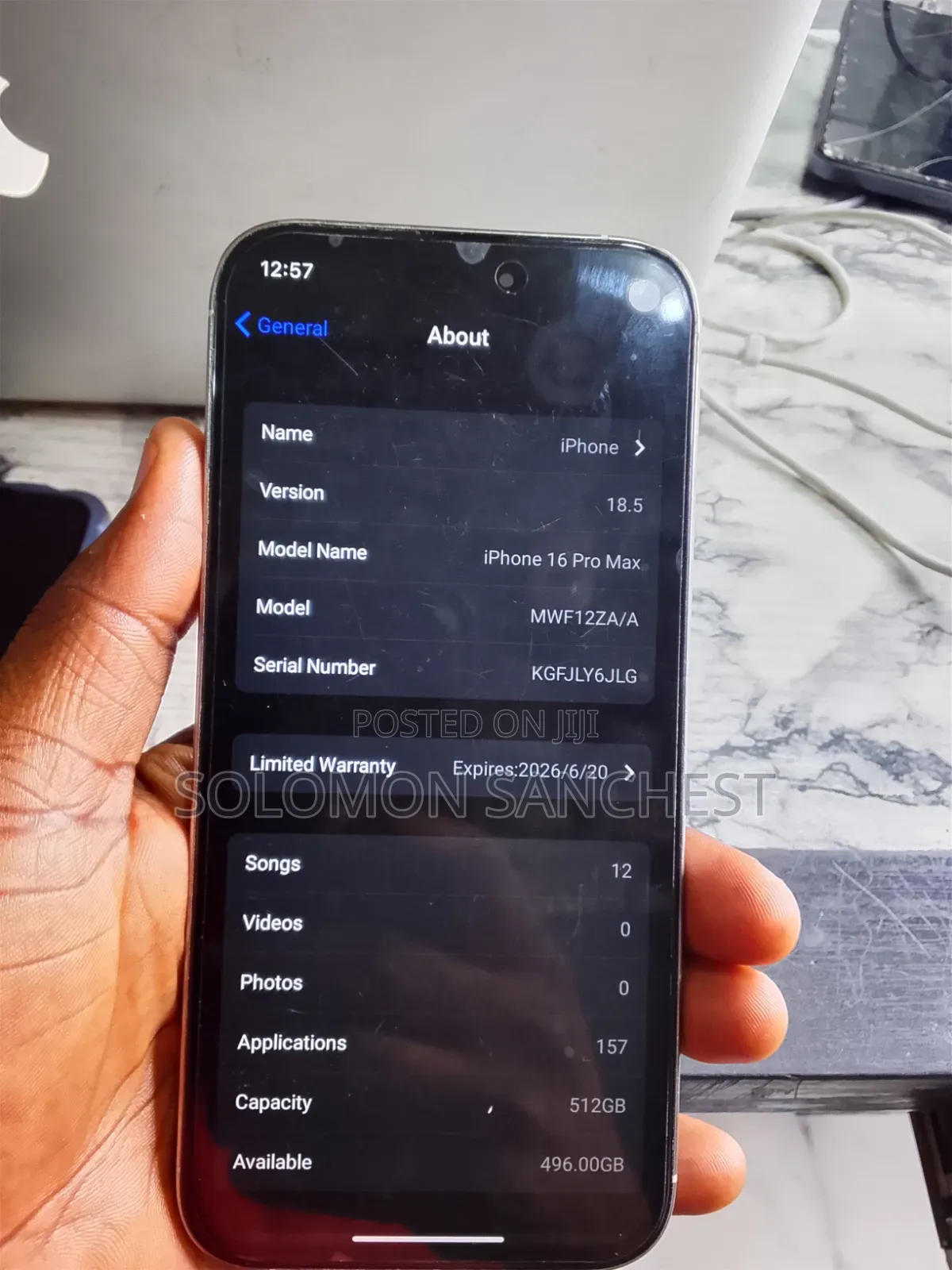 Apple iPhone 16 Pro Max 512 GB Silver