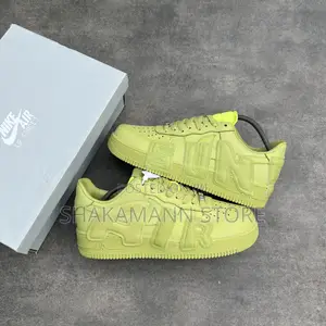 Original Nike Air Force 1 Moss Green Flea Market