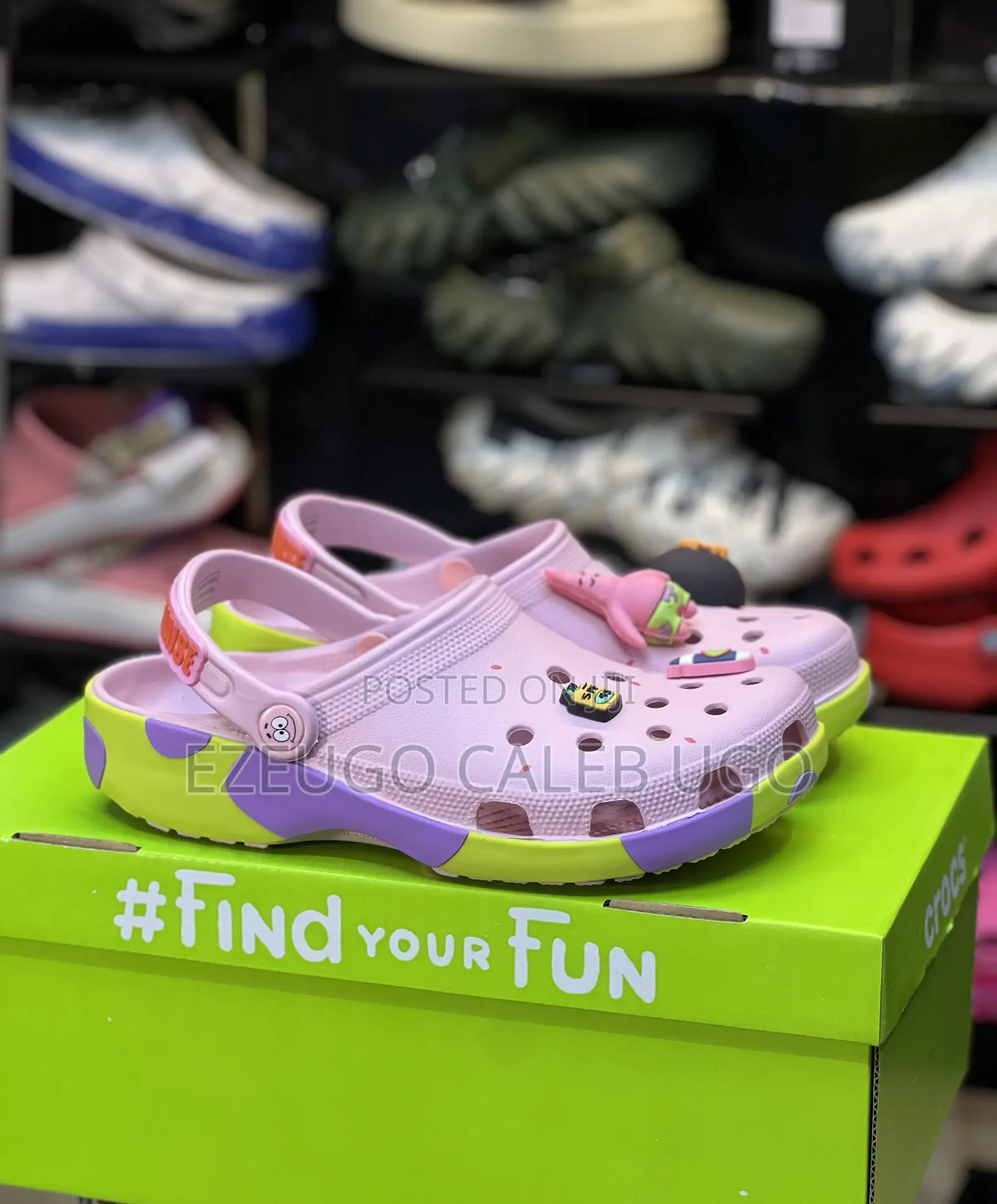 Patrick Nickelodeon Crocs